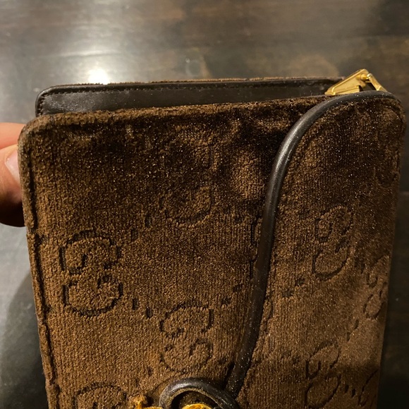 Gucci Rare Early Vintage Large GG Clutch Purse - Picture 6 of 13